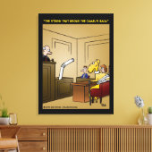 ラクダの背中を折った藁 キャンバスプリント (インサイチュ (リビング))