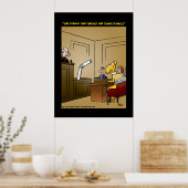 ラクダの背中を折った藁 ポスター (キッチン)