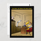 ラクダの背中を折った藁 ポストカード (正面/裏面)