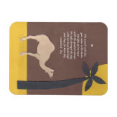 ラクダの詩の磁石 マグネット (横)