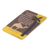 ラクダの詩の磁石 マグネット (左側)