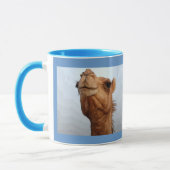 ラクダの顔のマグ マグカップ (左)