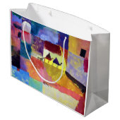 ラクダの風景、ポール・クレー ラージペーパーバッグ (裏面アングル)