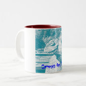 ラクダクール ツートーンマグカップ (正面左)