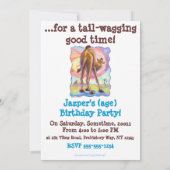 ラクダパーティーセンター 招待状 (裏面)