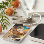 ラクダフレンドリーは次のライダーであるカイロを待っている。 キーホルダー (正面右)