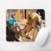 ラクダフレンドリーは次のライダーであるカイロを待っている。 マウスパッド (マウス)