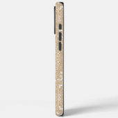 ラクダブラウンの曼荼羅パターン Case-Mate iPhoneケース (裏面 / 左)