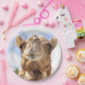 ラクダポートレート ペーパープレート (パーティー)