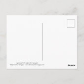 ラクダポートレート ポストカード (裏面)