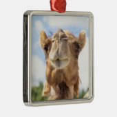 ラクダポートレート メタルオーナメント (右)