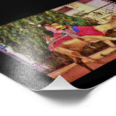 ラクダ乗り フォトプリント            (角)