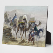 ラクダ列車は、「コンスタンチノープルとブラック」から フォトプラーク (側面)