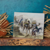 ラクダ列車は、「コンスタンチノープルとブラック」から フォトプラーク (側面)