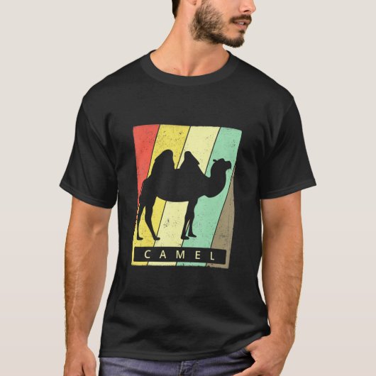 ラクダ動物 Tシャツ (正面)