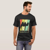 ラクダ動物 Tシャツ (正面フル)
