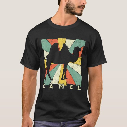 ラクダ動物 Tシャツ (正面)