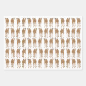 ラクダ包装紙シート ラッピングペーパーシート (正面2)