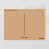 ラクダ市場（スーダン） ポストカード (裏面)