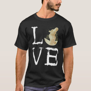 ラクダ愛不気味なパームアラビアンデザートアニマルラクダ Tシャツ