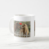 ラクダ愛-境界無し コーヒーマグカップ (正面左)