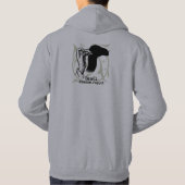 ラクダ手操り人形シャドウゲームヴィンテージ パーカ (裏面)