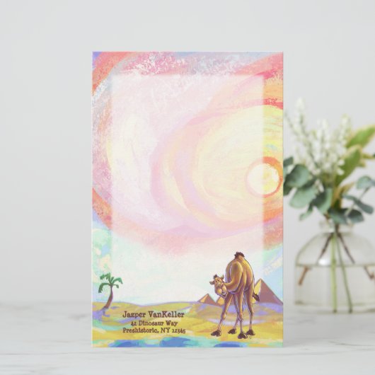 ラクダ文房具 便箋 (スタンド正面)