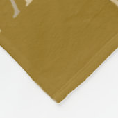 ラクダ模様 フリースブランケット (角)