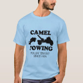 ラクダ牽引 Tシャツ (正面)