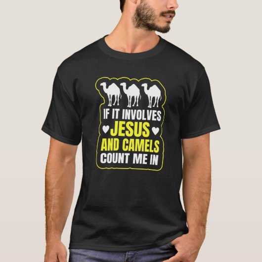 ラクダ用のラクダ Tシャツ (正面)