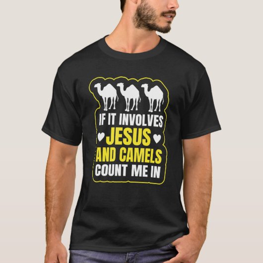 ラクダ用のラクダ Tシャツ (正面)