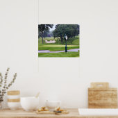 ラクダ砂トラップ，メディナ，イリノイ，ゴルフコース ポスター (キッチン)