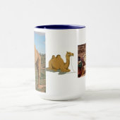 ラクダ砂漠中東ピースラブ自然 マグカップ (中央)