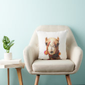 ラクダ砂漠動物ポートレート クッション (椅子)