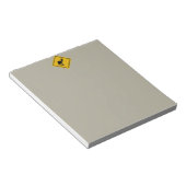 ラクダ道路標識 ノートパッド (アングル)