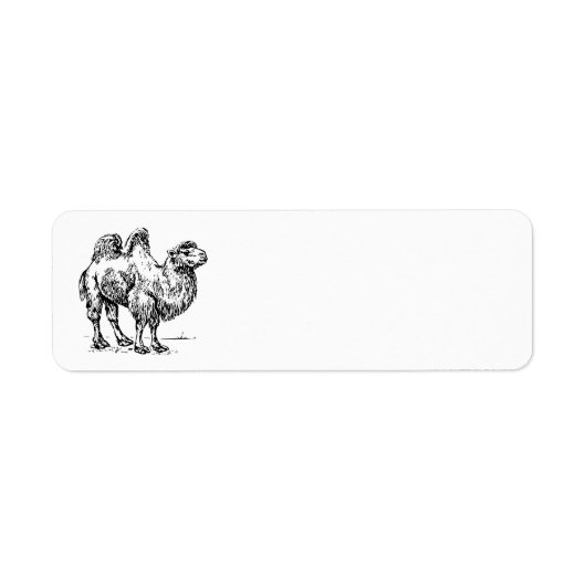 ラクダ1 ラベル (正面)