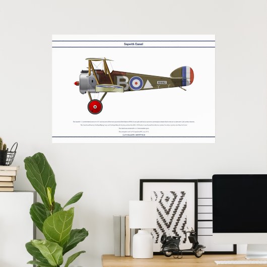 ラクダ43角 ポスター (ホームオフィス)