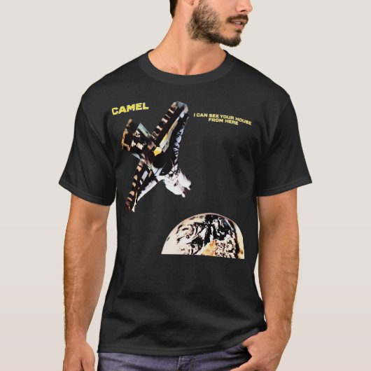 ラクダ – ここから君の家が見える Tシャツ (正面)