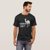 ラクダ・アラビアンラクダ動物ハンプデイ来 Tシャツ (正面フル)