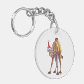 ラクダ・クリスマス キーホルダー (正面左)