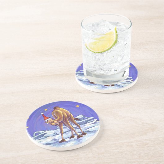 ラクダ・クリスマス コースター (側面)