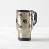 ラクダ・クリスマス トラベルマグ (正面右)