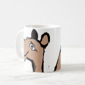 ラクダ コーヒーマグカップ (正面左)