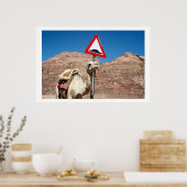 ラクダ・ハンプ・ワディラム ポスター (キッチン)