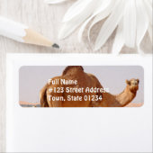 ラクダ・フォー・アラブ差出人住所ラベル ラベル (インサイチュ)