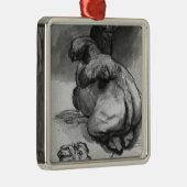 ラクダ メタルオーナメント (右)