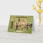 ラクダ・ユム カード (黄色い花)