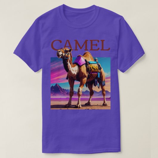 ラクダ Tシャツ (デザイン正面)