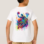 ラクトースのゼロ公差おもしろい Tシャツ (裏面)