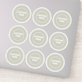 ラクトースフリー アレルギーセーフ カリナリー シール